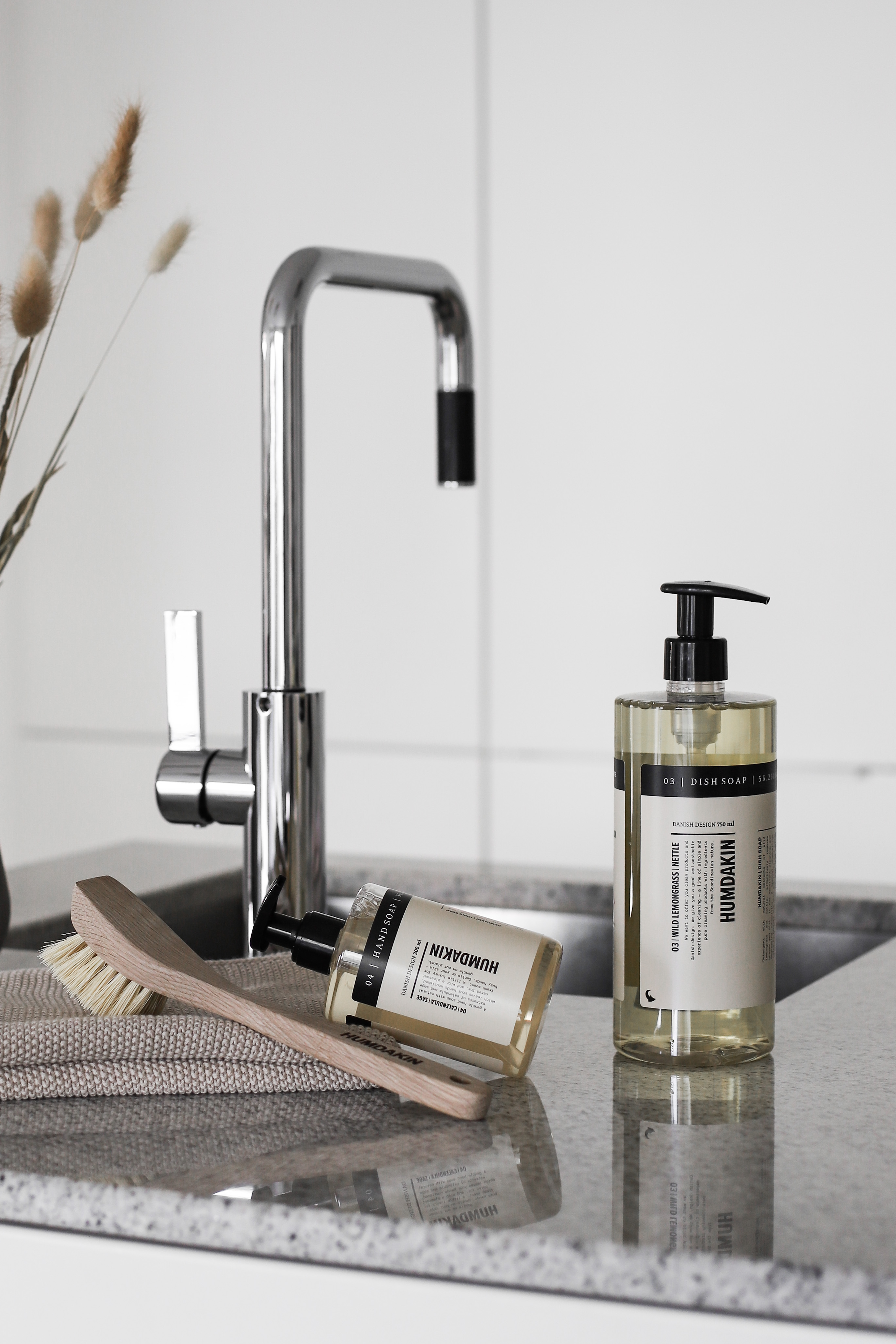 02 Opvaskemiddel calendula & sage - 750 ml.